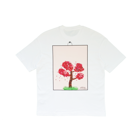 Sakura Painting Oversized T-shirt